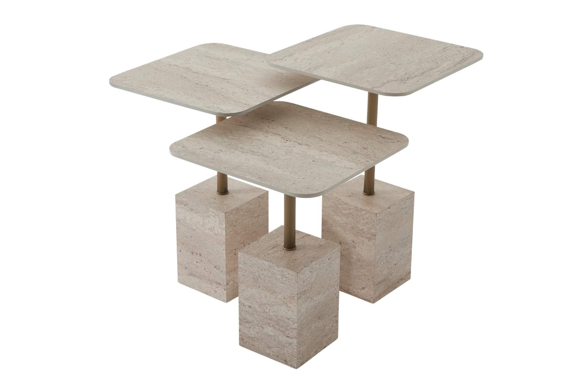 MİLANO TRAVERTIEN COFFEE TABLE